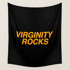 Virginity Rocks Wall Tapestry Gallery Image 4