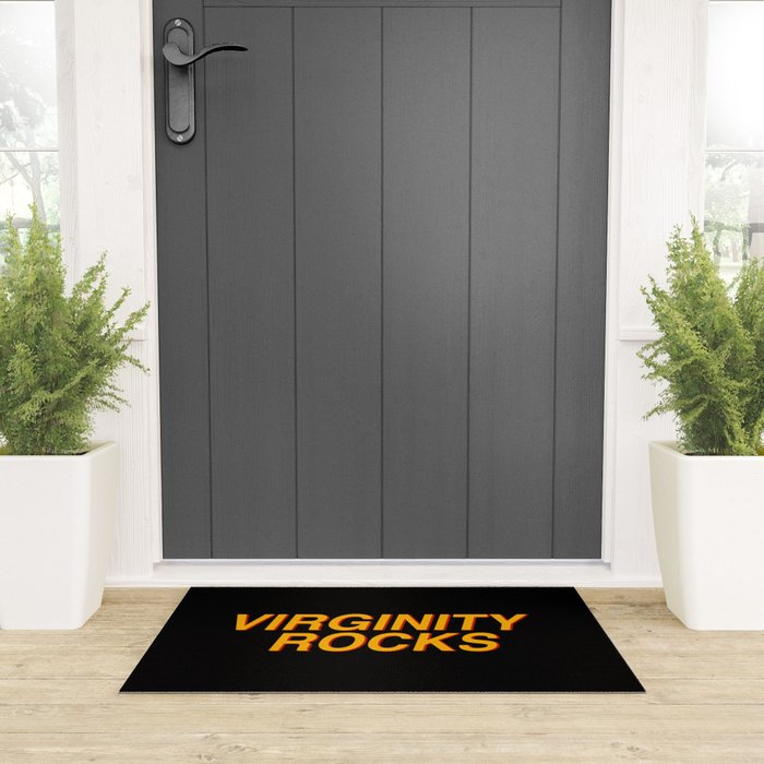 Virginity Rocks Welcome Mat Gallery Image 3