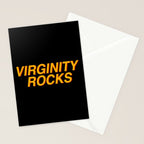 Virginity Rocks Stationery Card Gallery Image 2
