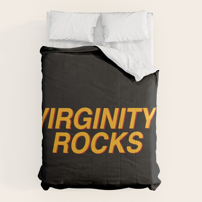 Virginity Rocks Comforter Gallery Image 1