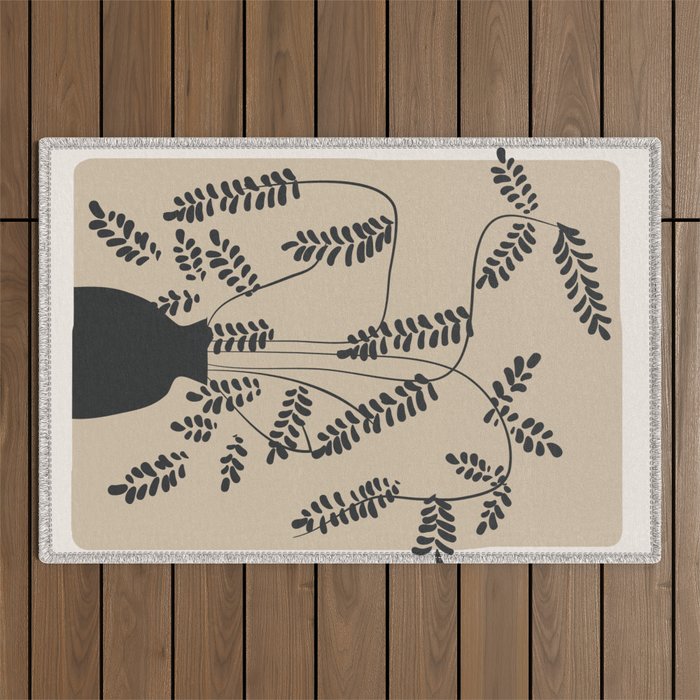 Branched out 2 Outdoor Rug Gallery Image 1