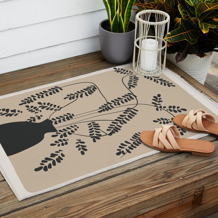 Branched out 2 Outdoor Rug Gallery Image 2