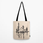 Abstract Landscape II Tote Bag Gallery Image 2