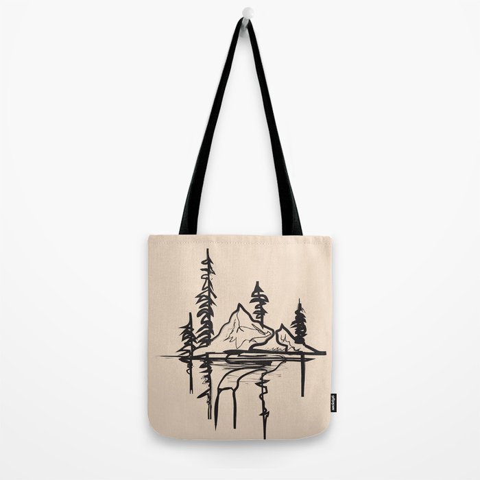 Abstract Landscape II Tote Bag Gallery Image 2
