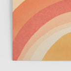 Whimsy Boho Rainbow Ombre Orange Yellow Poster Gallery Image 3