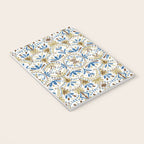 Whimsical Botanical Tile Notebook Gallery Image 3