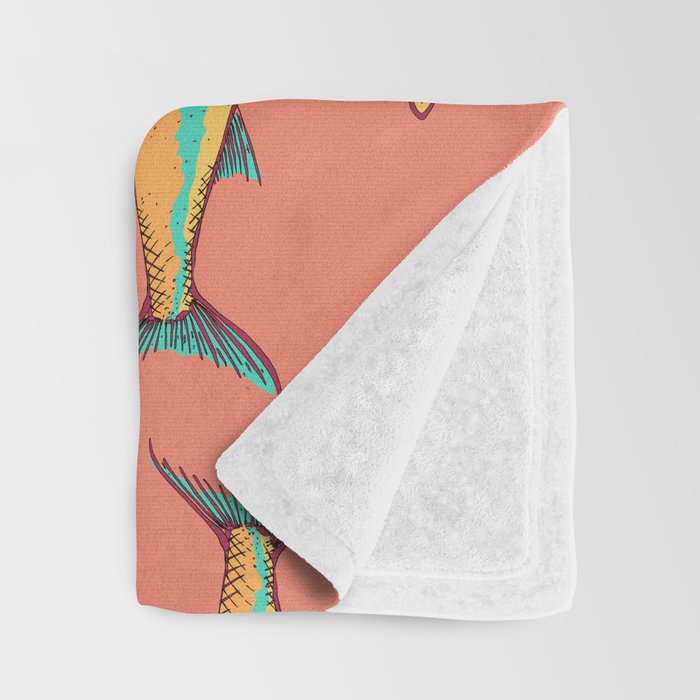 Mackerel Pattern Throw Blanket Gallery Image 3
