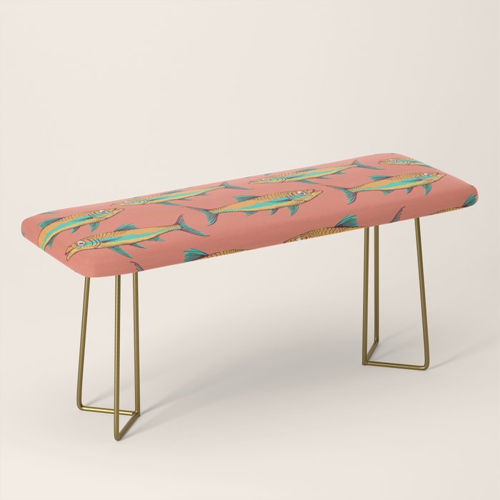 Mackerel Pattern Bench Gallery Image 2