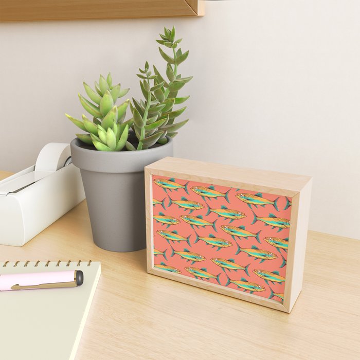 Mackerel Pattern Mini Art Print Gallery Image 2