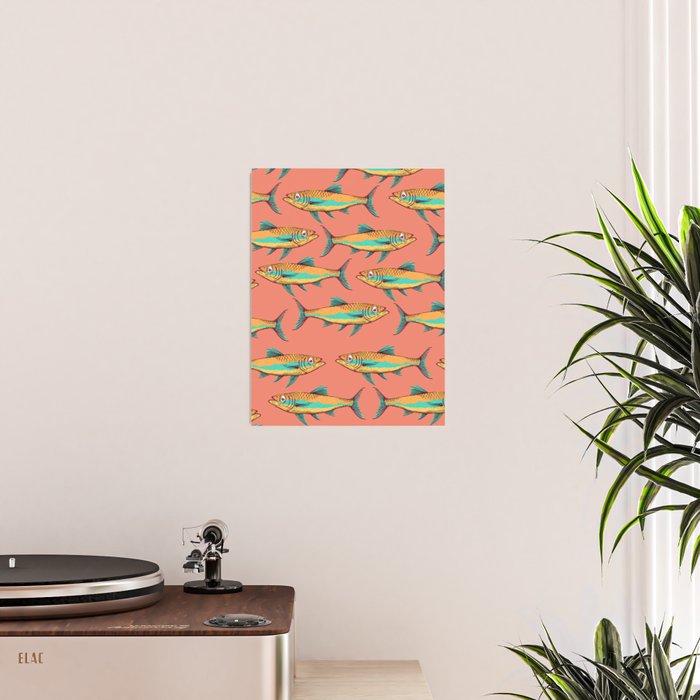 Mackerel Pattern Poster Gallery Image 2