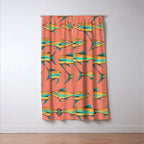 Mackerel Pattern Window Curtain Gallery Image 3