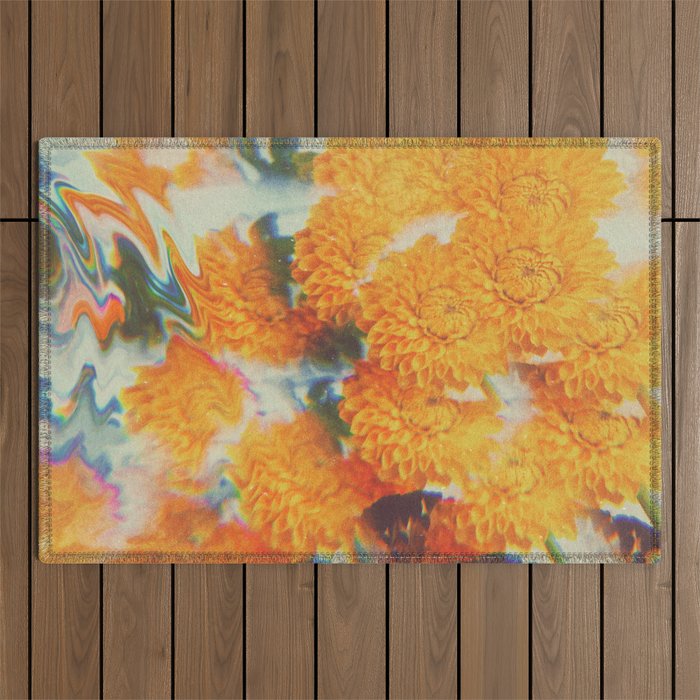 Dahlia Daydreams Outdoor Rug Gallery Image 1