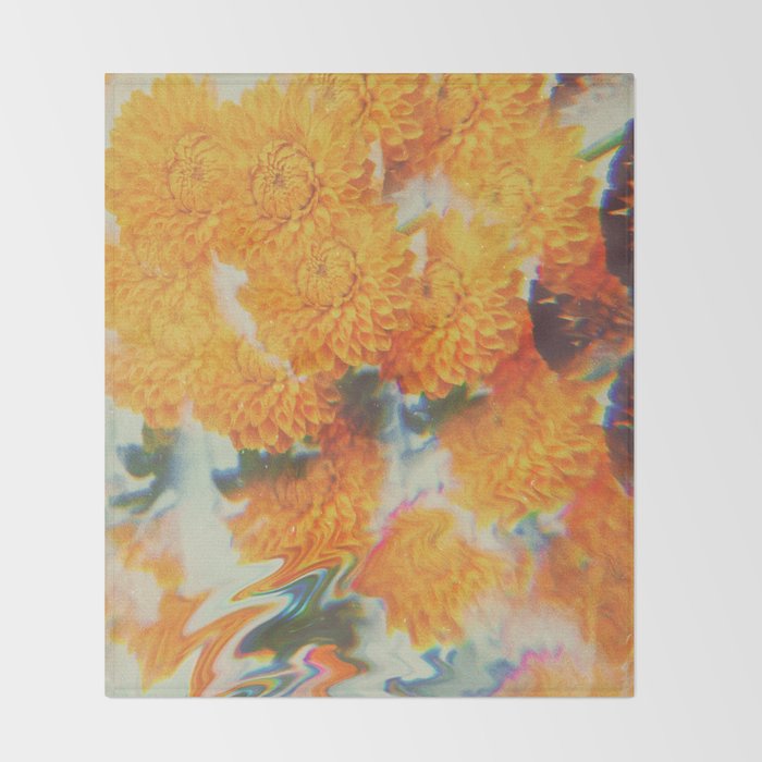 Dahlia Daydreams Throw Blanket Gallery Image 2