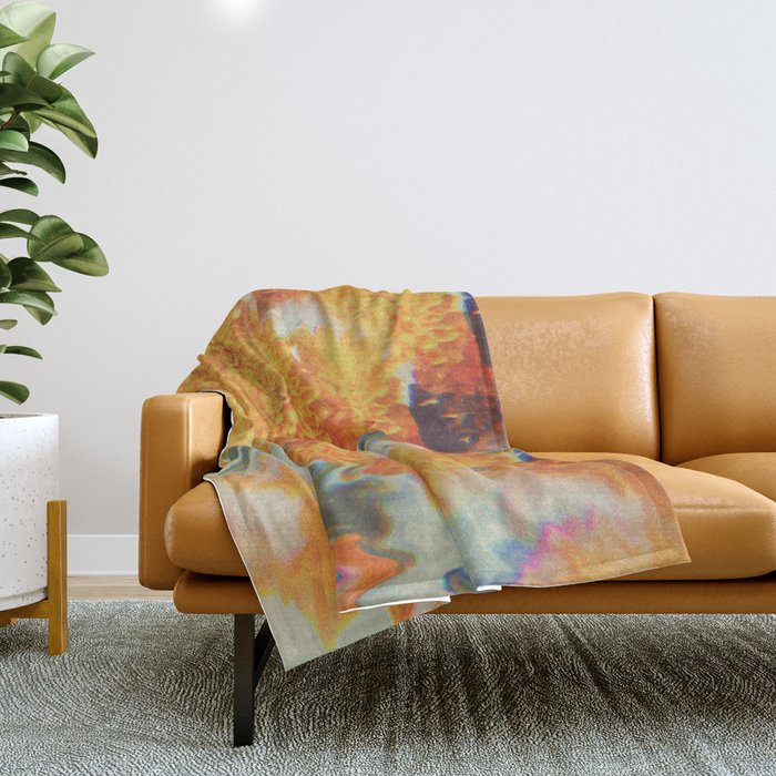 Dahlia Daydreams Throw Blanket Gallery Image 1