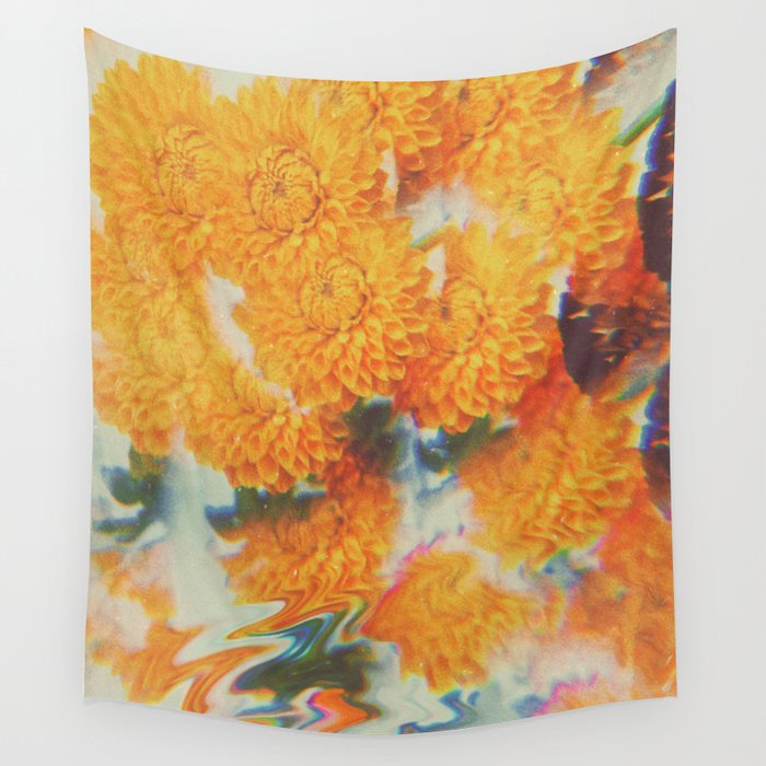 Dahlia Daydreams Wall Tapestry Gallery Image 1