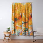 Dahlia Daydreams Window Curtain Gallery Image 5