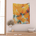 Dahlia Daydreams Wall Tapestry Gallery Image 2