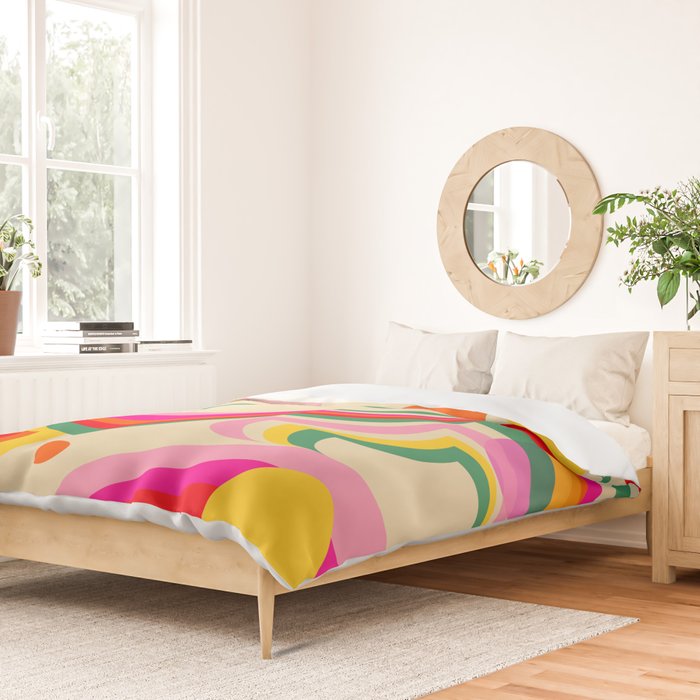 Girl and Puppy Duvet Cover Gallery Image 2