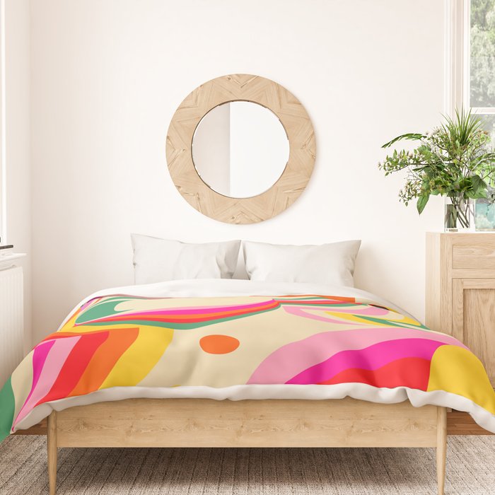Girl and Puppy Duvet Cover Gallery Image 3