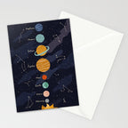Solar system for kids Stationery Card Gallery Image 2