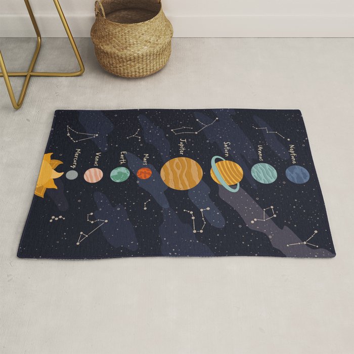 Solar system for kids Rug Gallery Image 1