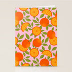 Orange Pattern - Amalfi Coast Cocktails Stationery Card Gallery Image 2