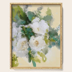 floral abstract 2 22 Serving Tray Gallery Image 1