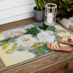 floral abstract 2 22 Outdoor Rug Gallery Image 2