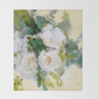 floral abstract 2 22 Throw Blanket Gallery Image 2