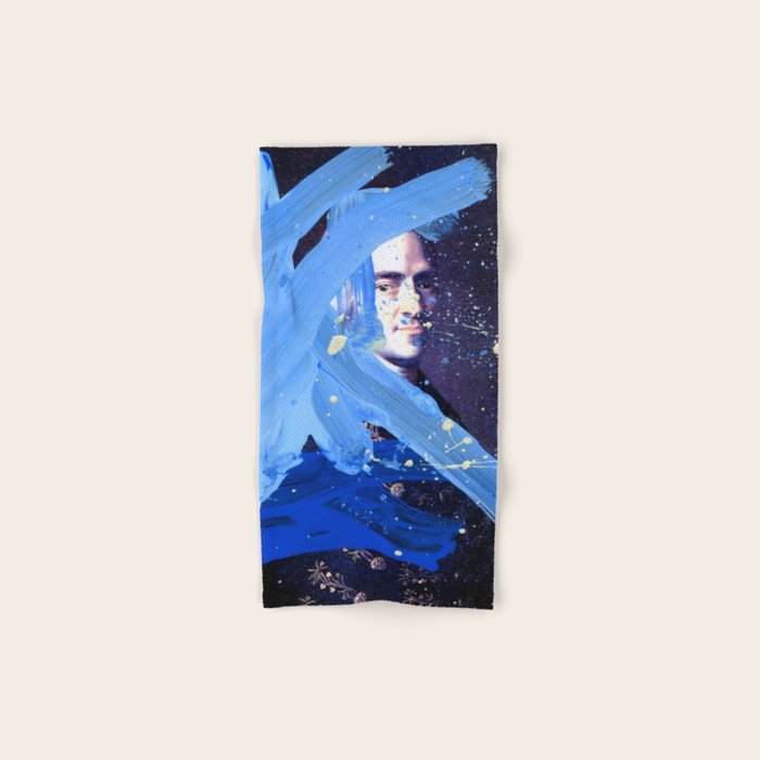 Blue Explosion Bath Towel Gallery Image 1