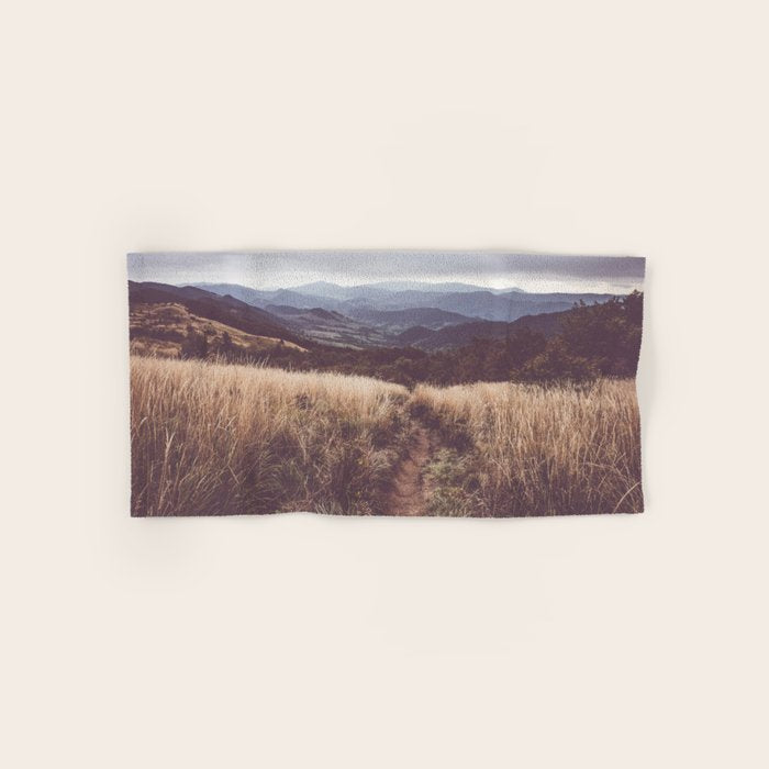 Bieszczady Mountains - Landscape and Nature Photography Bath Towel Gallery Image 1