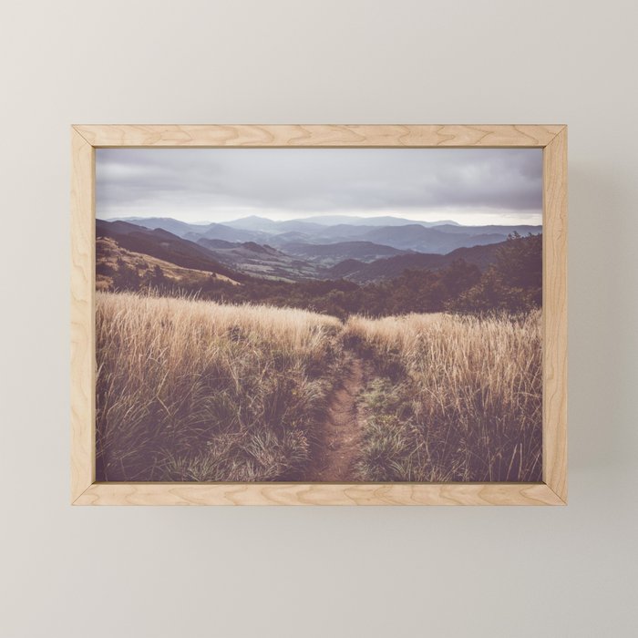 Bieszczady Mountains - Landscape and Nature Photography Mini Art Print Gallery Image 1