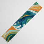 Tangerblue Waves Table Runner Gallery Image 3