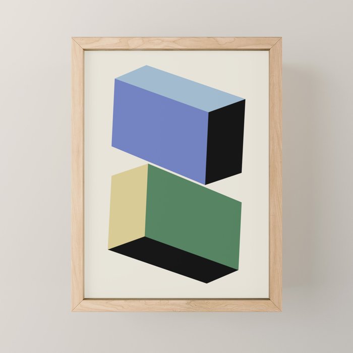Modernist Objects I Mini Art Print Gallery Image 1