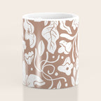 Flora, Inspired by PANTONE 17 1230 Mocha Mousse Coffee Mug Gallery Image 4