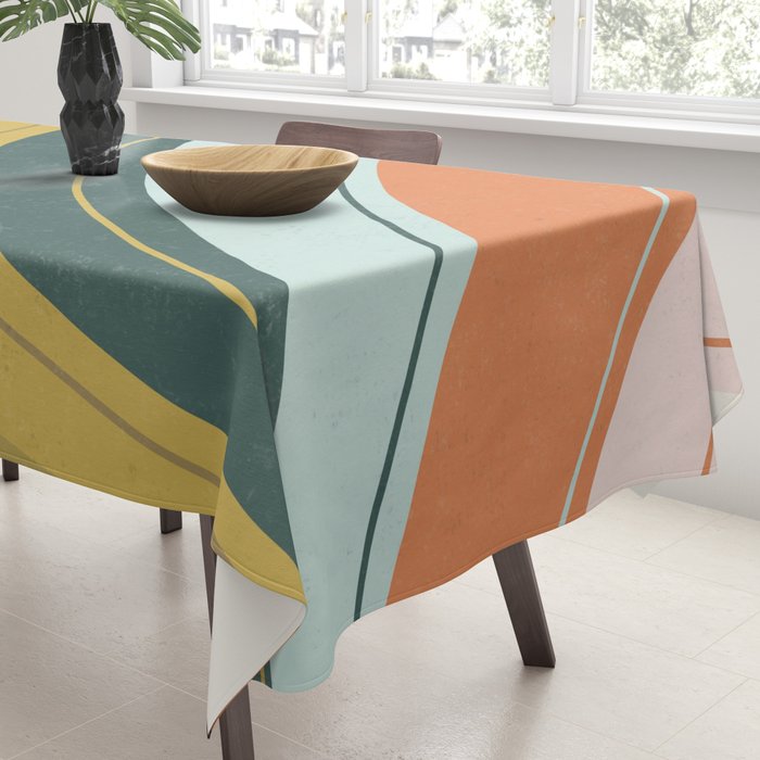 Abstract No.11 Tablecloth Gallery Image 3