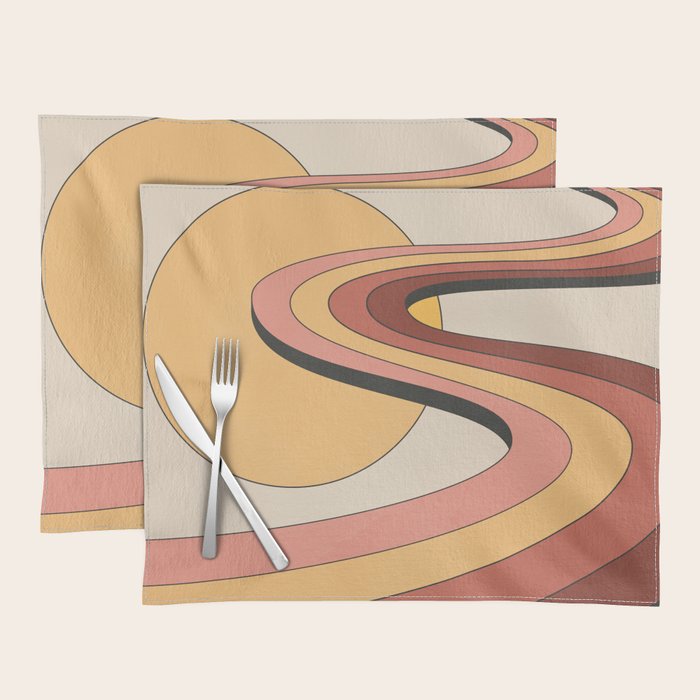 Geometric Abstraction 59 Placemat Gallery Image 1