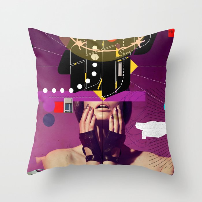 lost content Throw Pillow Gallery Image 6