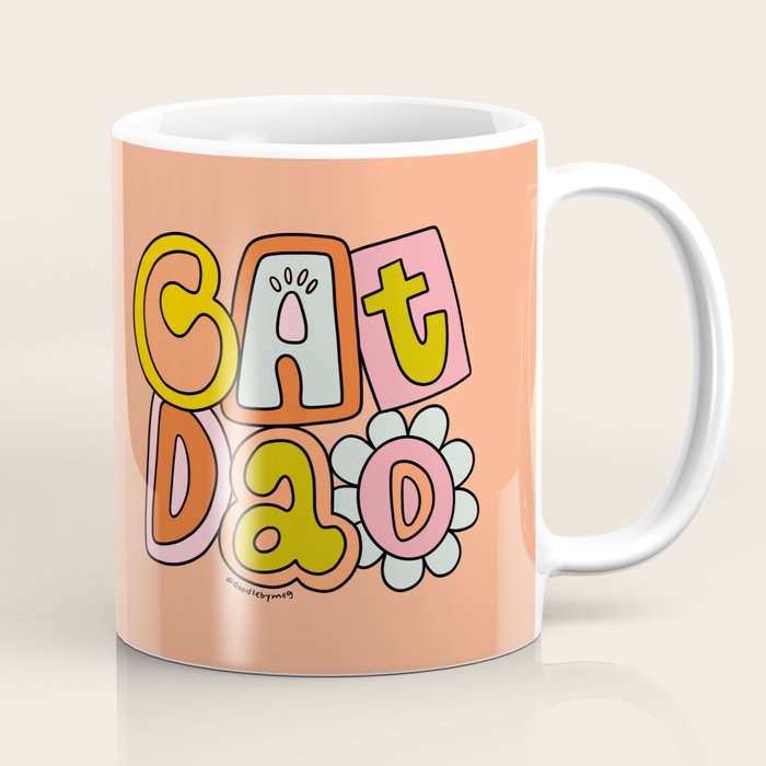 Cat Dad Coffee Mug Gallery Image 1
