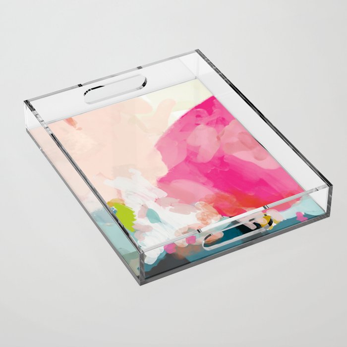 pink sky Acrylic Tray Gallery Image 1