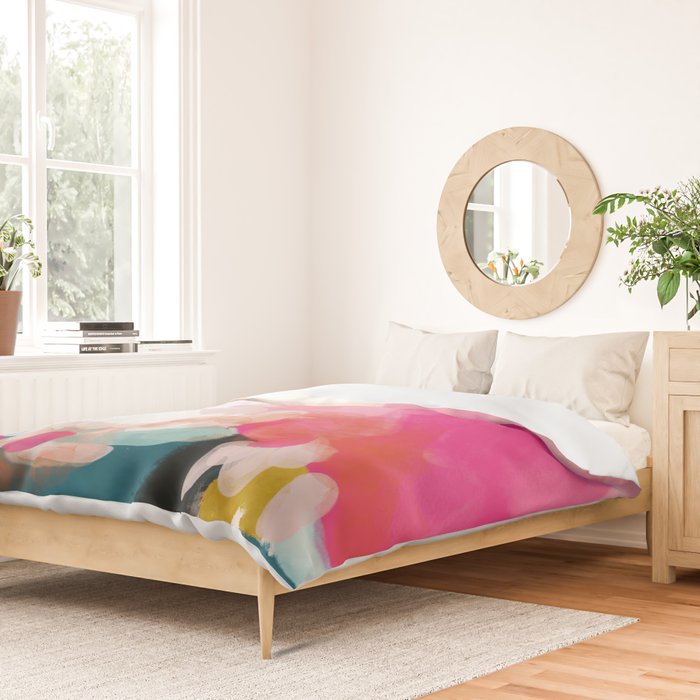 pink sky Duvet Cover Gallery Image 2
