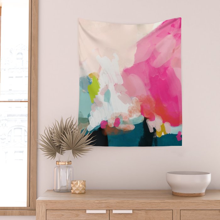 pink sky Wall Tapestry Gallery Image 2