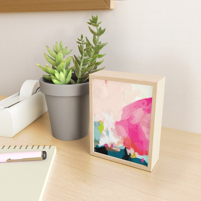 pink sky Mini Art Print Gallery Image 2