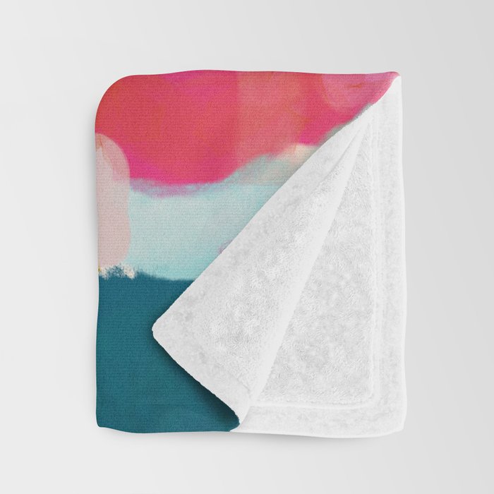 pink sky Throw Blanket Gallery Image 3