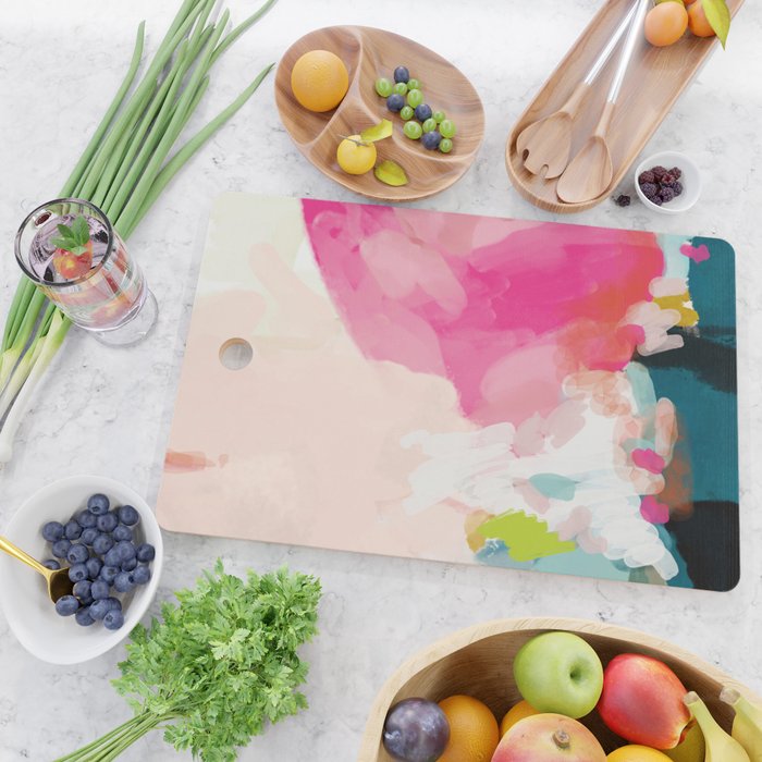 pink sky Cutting Board Gallery Image 2