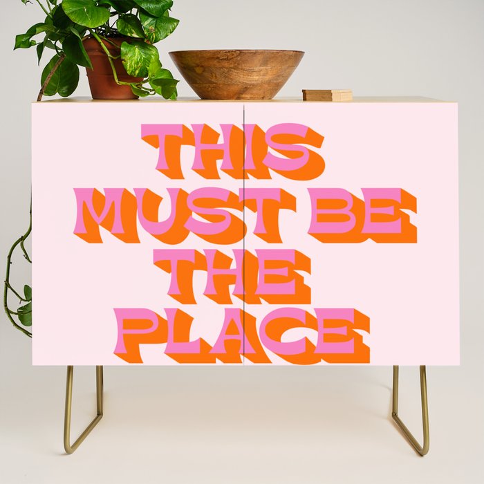 This must be the place Credenza Gallery Image 1