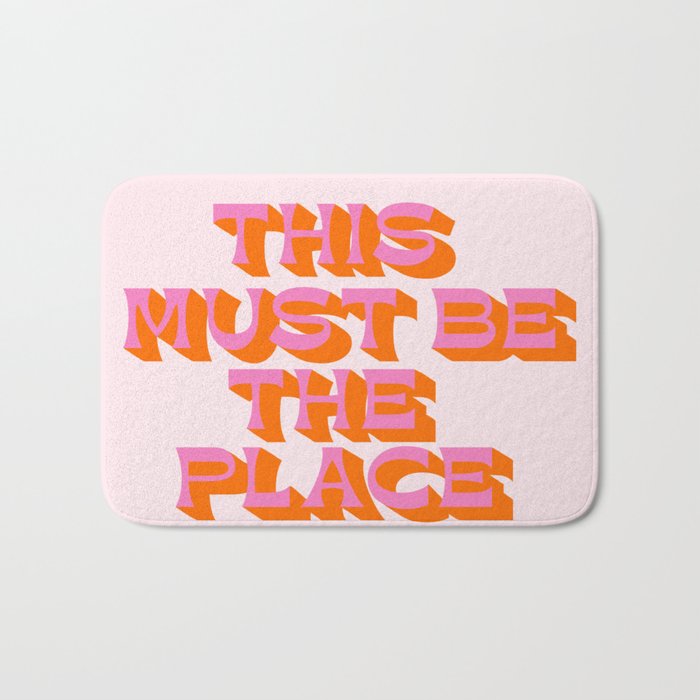 This must be the place Bath Mat Gallery Image 1