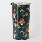 Mushroom Forest Gnomes Travel Mug Gallery Image 3