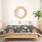 Mushroom Forest Gnomes Duvet Cover Gallery Image 3