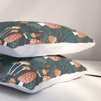Mushroom Forest Gnomes Pillow Sham Gallery Image 3
